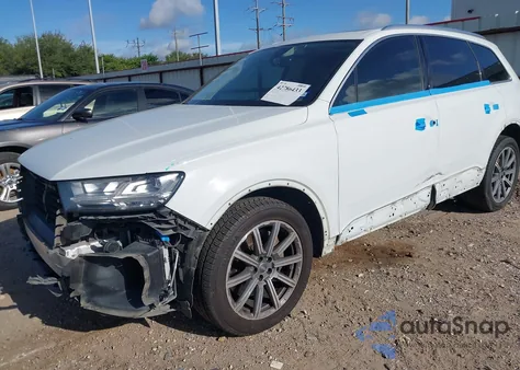 2018 Audi Q7 3.0T Premium from USA, damaged, VIN WA1VAAF78JD018702